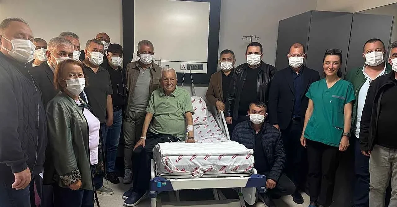 Meclis üyelerinden Başkan Posbıyık’a geçmiş olsun ziyareti