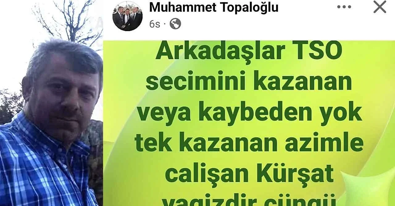 Paylaşım dikkat çekti? Topaloğlu ne demek istedi?